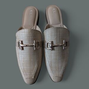 CL by Laundry Woven Mules- NWOT